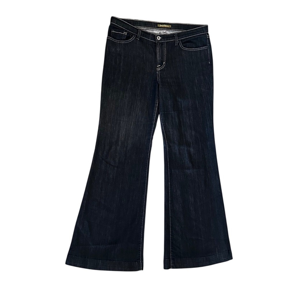 David Kahn Dark Wash Bootcut Jeans Women's Size 31 Made in USA‎